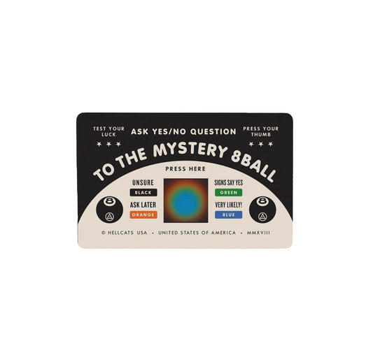 To The Mystery 8Ball Mood Card