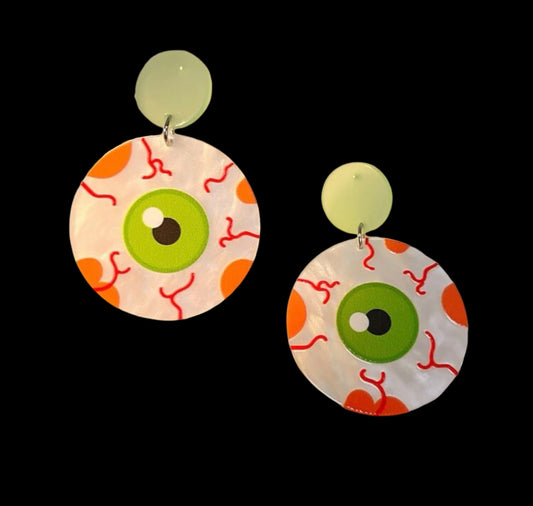 Eyeball Dangle Earrings