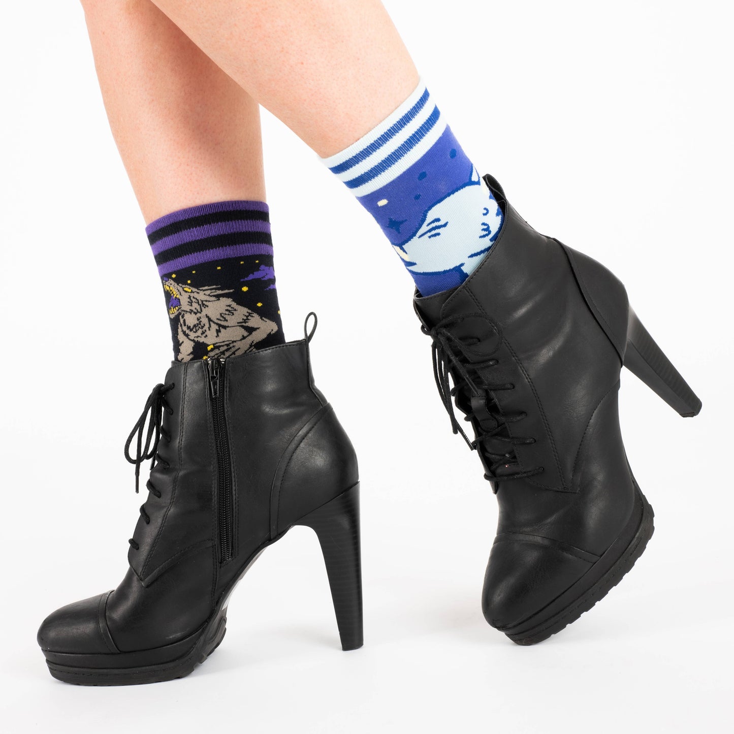 Evil AF Werewolf Socks