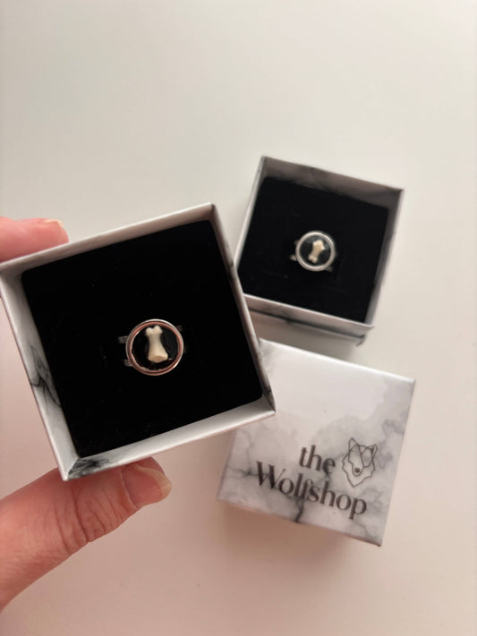 Oddity Ring - Raccoon Toe Bone