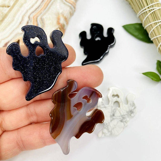 Ghost Gemstone Cabochons