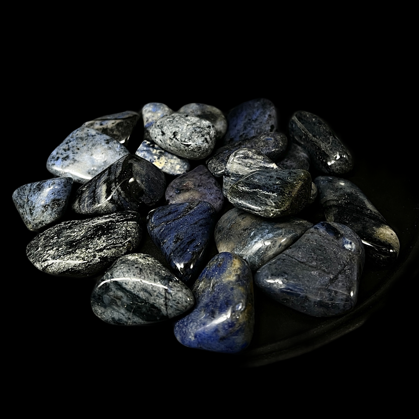 Dumortierite Tumbled Stones