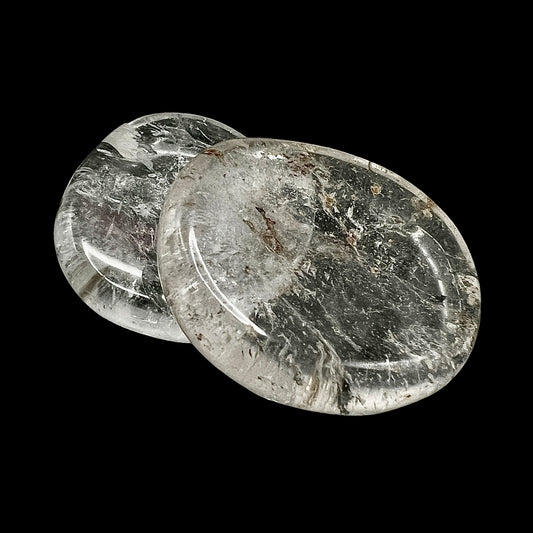 Clear Quartz Worry Stones