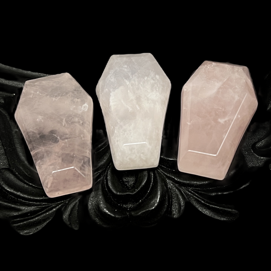 Rose Quartz Coffin