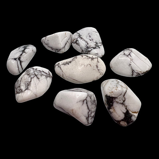 Howlite Tumbled Stones