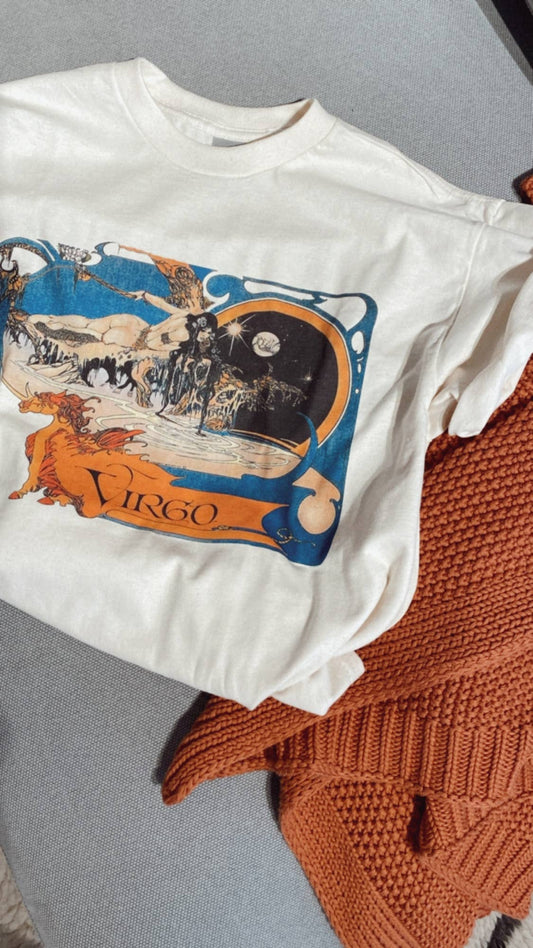 Virgo Vintage Zodiac Shirt