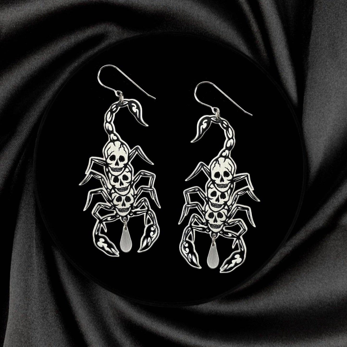 While Odin Sleeps - Scorpius Earrings