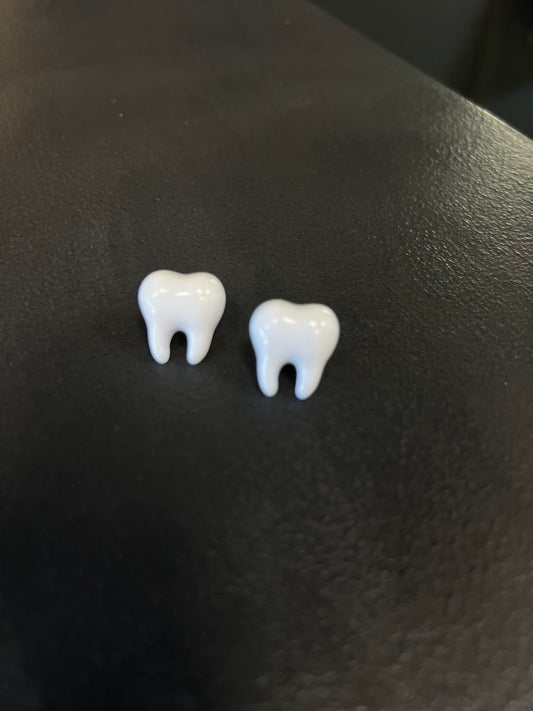 Tooth Stud Earrings