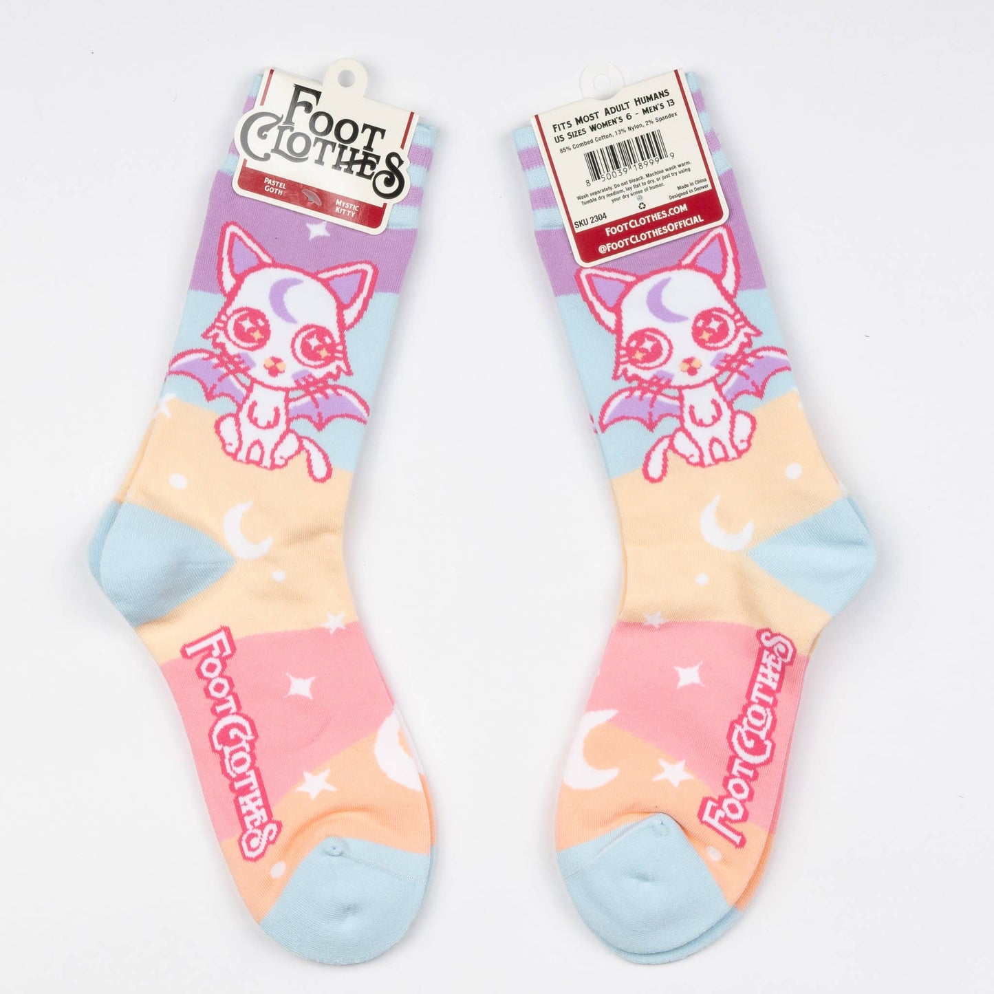 Mystic Kitty Crew Socks