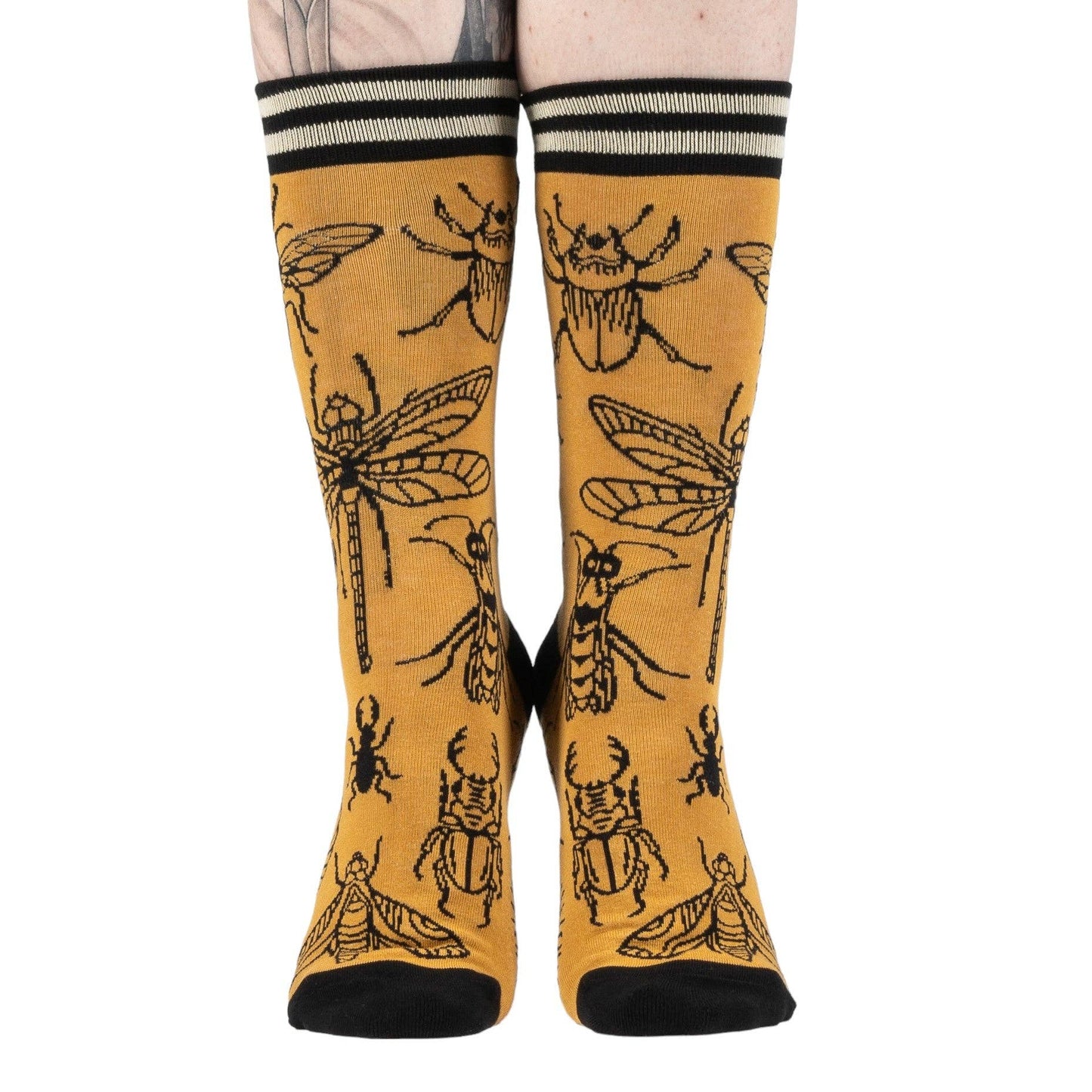 FootClothes LLC - Creepy Crawlies Crew Socks