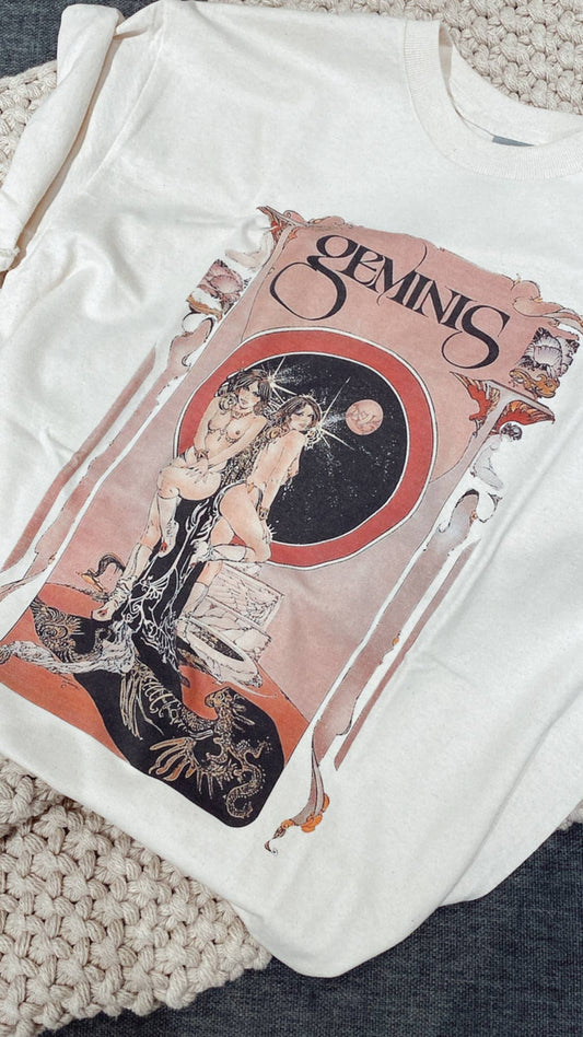 Gemini Vintage Zodiac Shirt