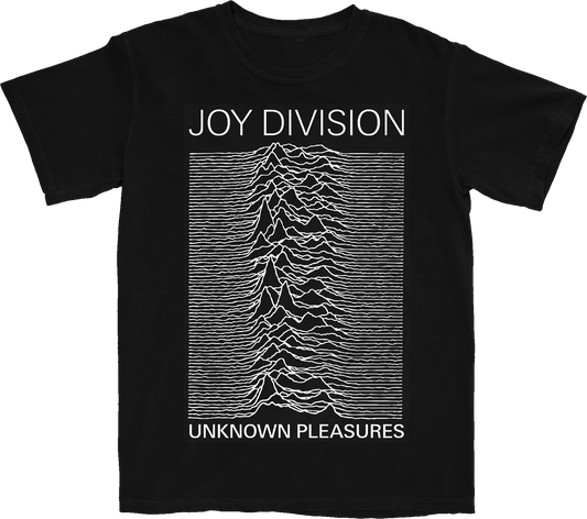 Manic Merch - Joy Division- Unknown Pleasures - Tee - L