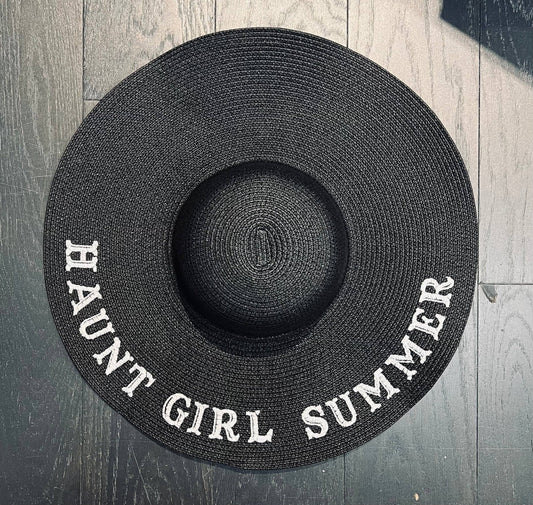 Haunt Girl Summer Floppy Sun Hat - XL Brim