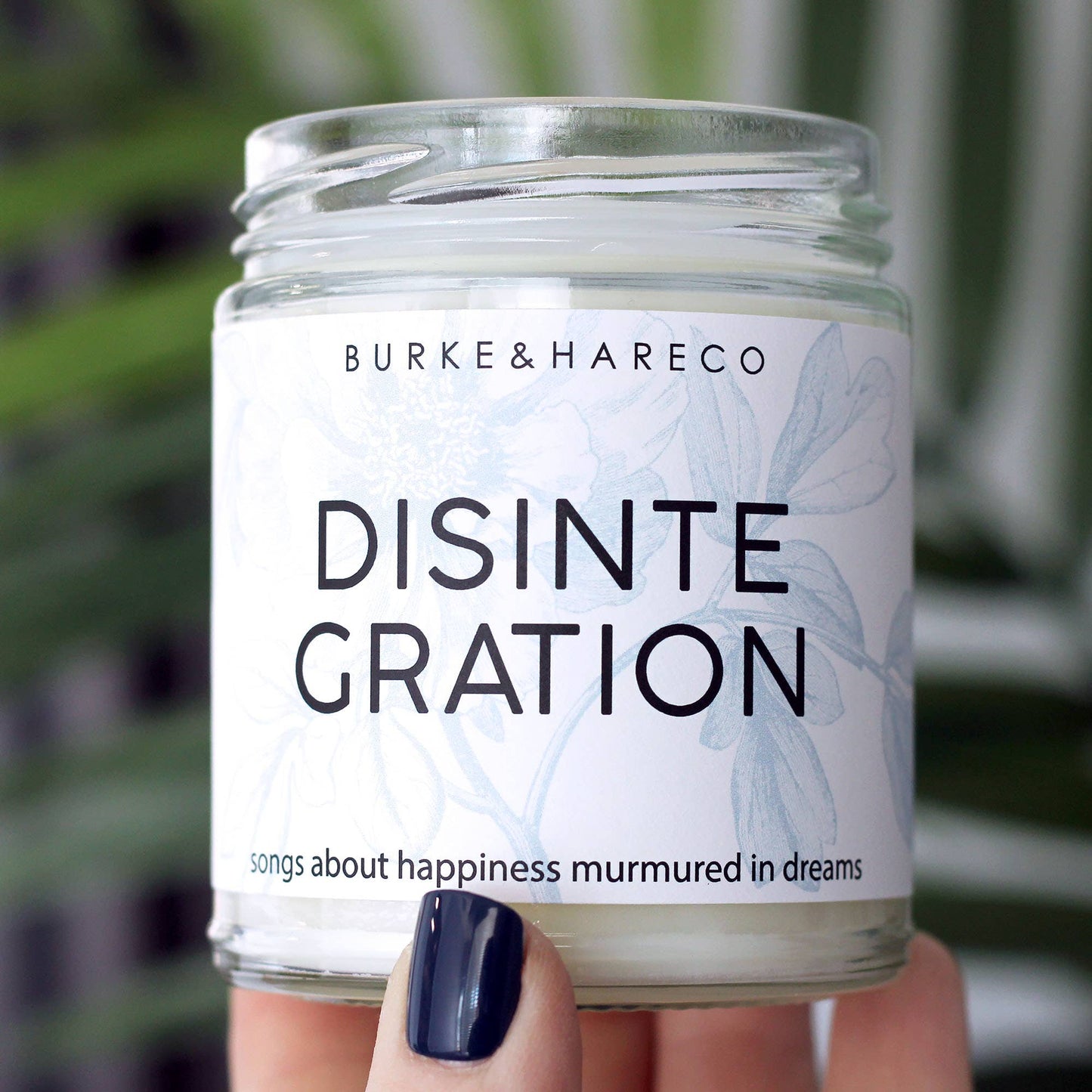 Burke & Hare Co - Scented Candle - Disintegration - 9 oz in a glass jar with lid