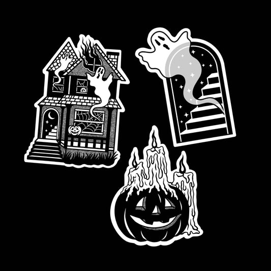 While Odin Sleeps - Haunted Classics Sticker Pack