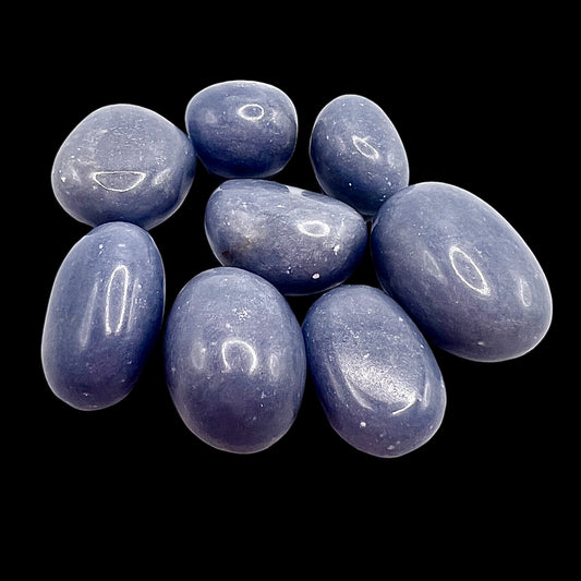 Large Angelite Tumbled Stones