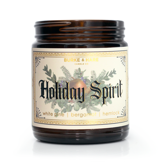 Burke & Hare Co - Holiday Scented Candle - the Holiday Spirit