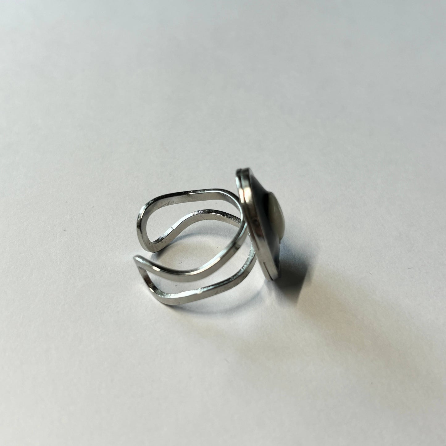 Oddity Ring - Resin Human Tooth Canine