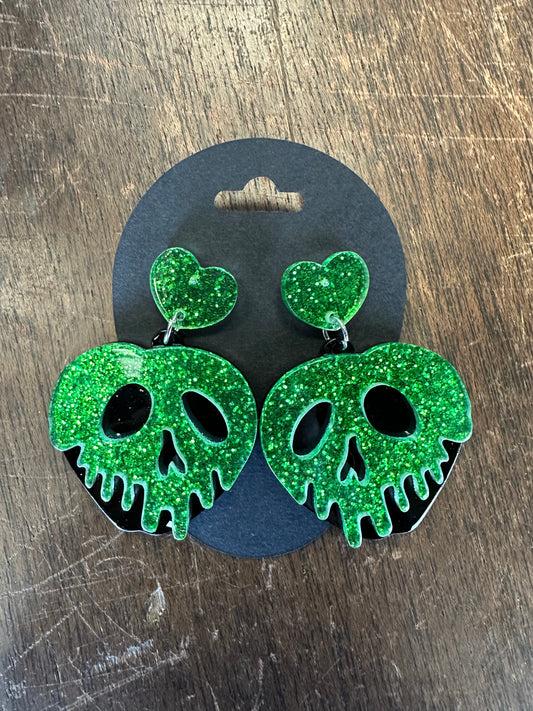 Poison Apple Dangle Earrings