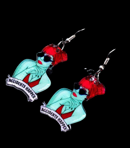 Beetlejuice Miss Argentina Earrings