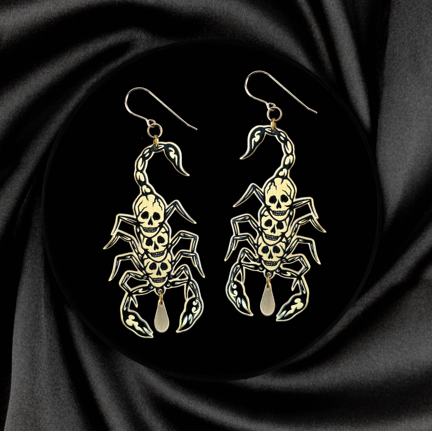 While Odin Sleeps - Scorpius Earrings