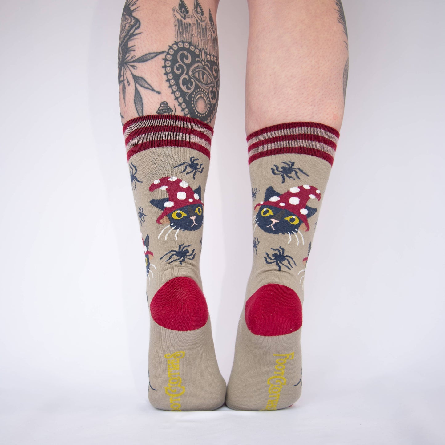 Witchy Whiskers Crew Socks