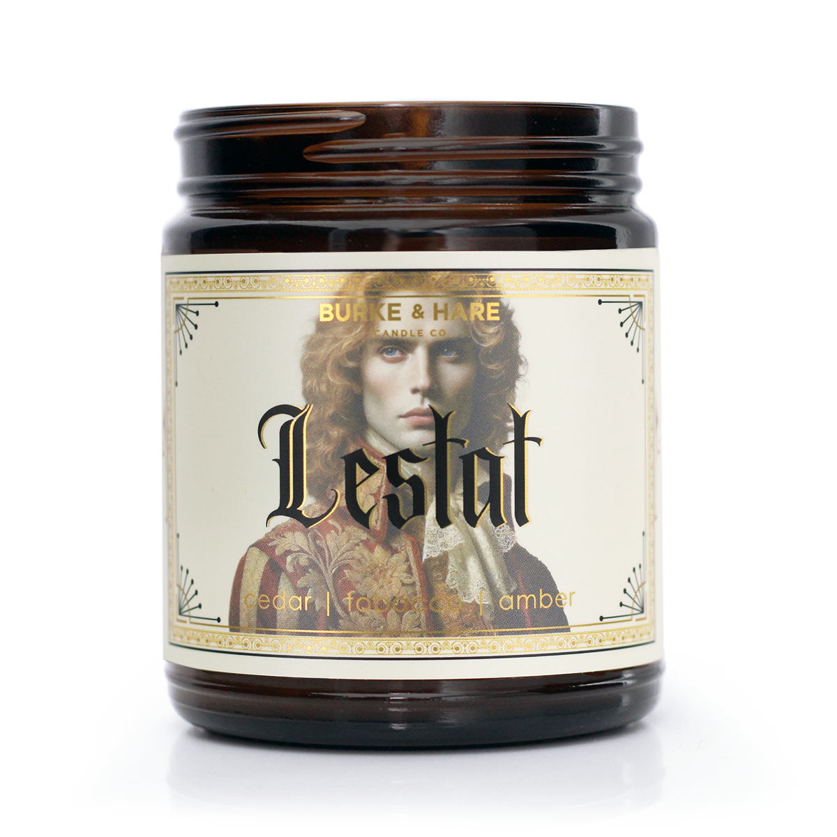 Burke & Hare Co - Gothic Scented Candle - Vampire Lestat - Halloween - Cedar