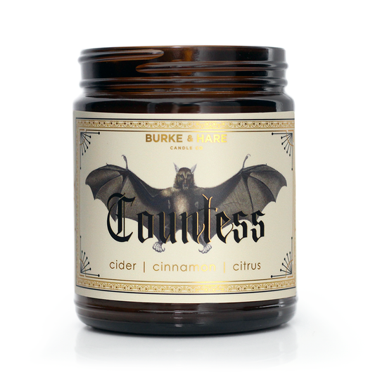 Burke & Hare Co - Gothic Scented Candle - Countess - Apple