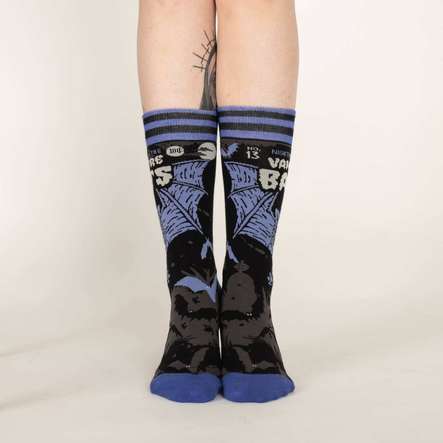 Vampire Bats Crew Socks