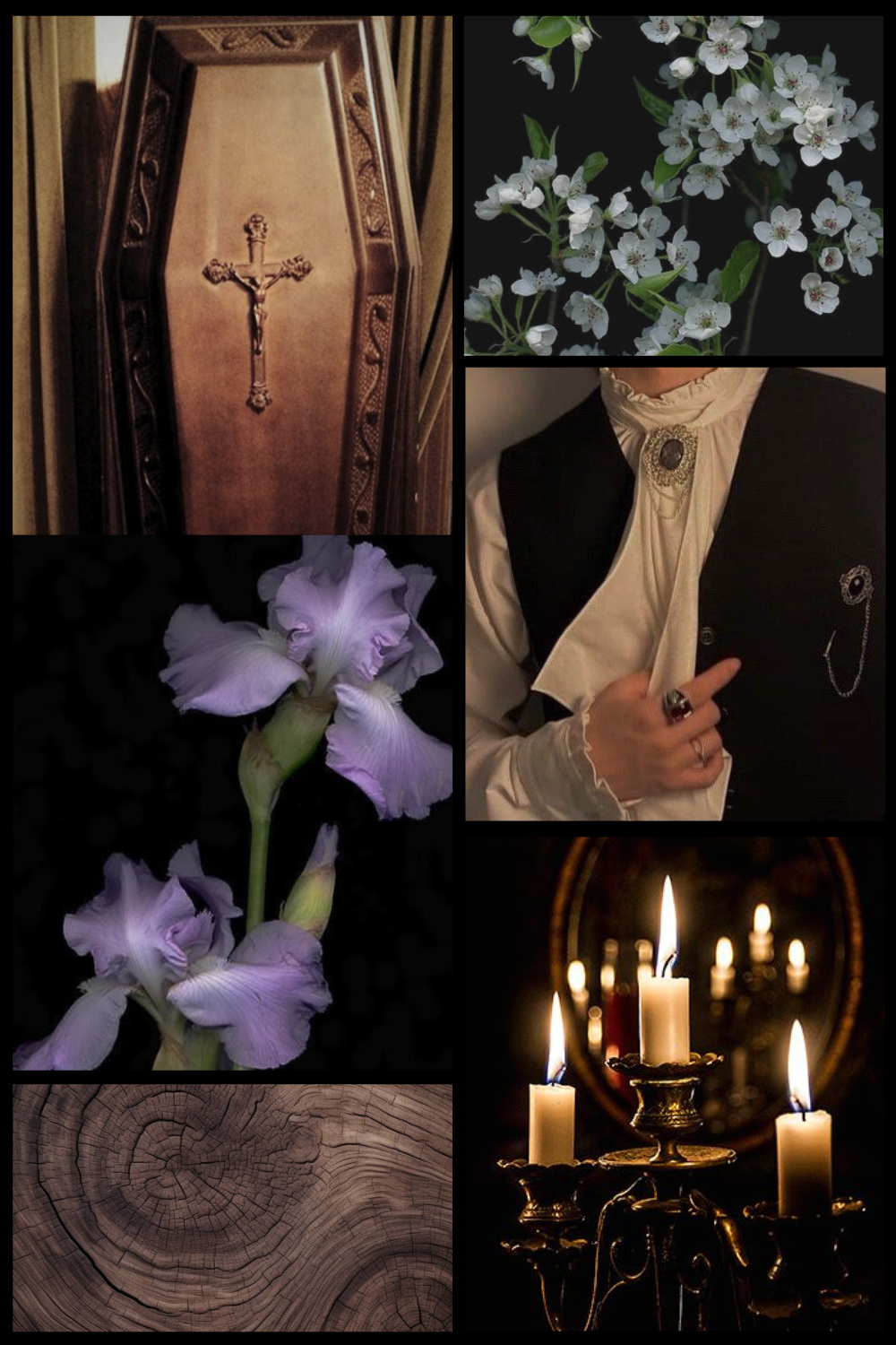 Burke & Hare Co - Gothic Scented Candle - Vampire Lestat - Halloween - Cedar