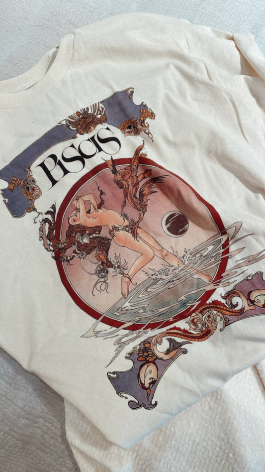 Pisces Vintage Zodiac Shirt