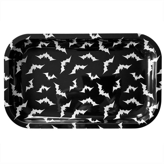 Sourpuss - SOURPUSS LUNA BATS BIG TIN TRAY BLACK