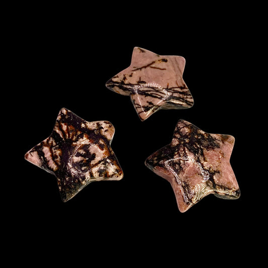 Rhodonite Stars