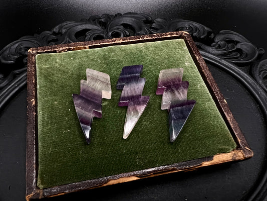 Fluorite Lightening Bolts